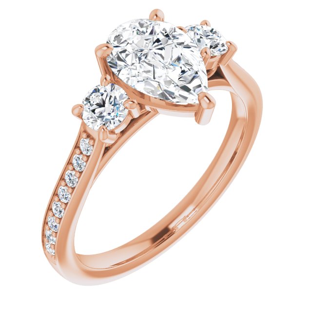 Rose Gold-Pear