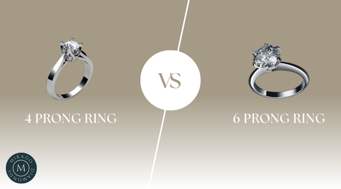 4 vs 6 Prong Engagement Ring: Which Is Better?