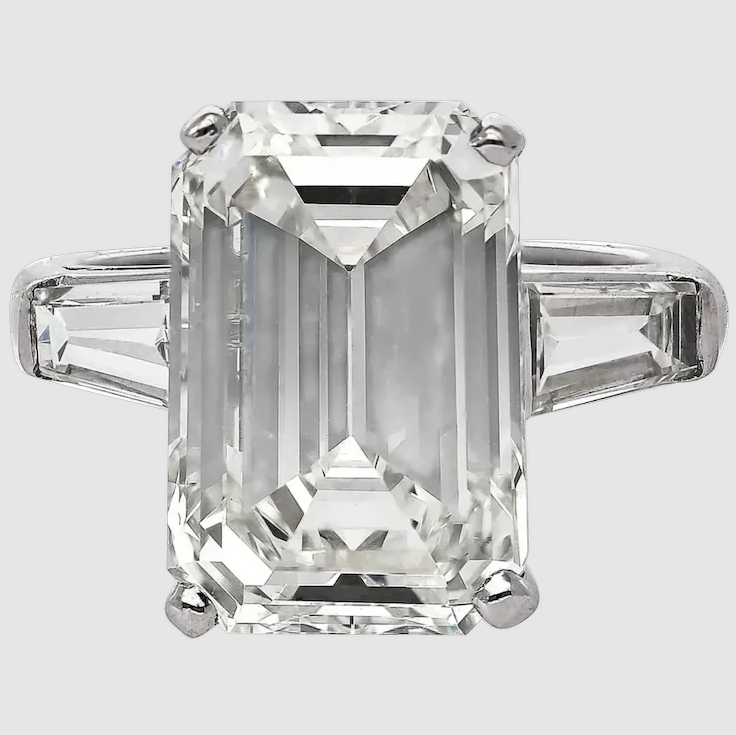 Elongated Cushion Cut Lab Grown Diamond Rings