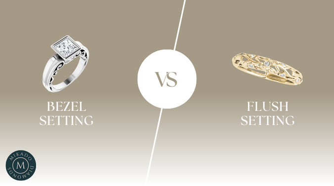 Bezel vs Flush Setting: What’s Best for Your Ring?