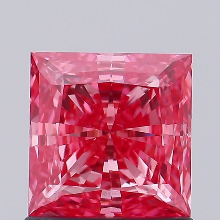 1.01 ct. Fancy Vivid Pink/VS1 Princess Lab Grown Diamond prod_6f5a15d8c590402e89f477dc28ca876b