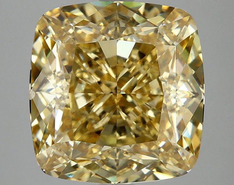 7.09 ct. Fancy Vivid Yellow/VS2 Cushion Lab Grown Diamond prod_e3a73e1e377546c9a47839228b0c2331