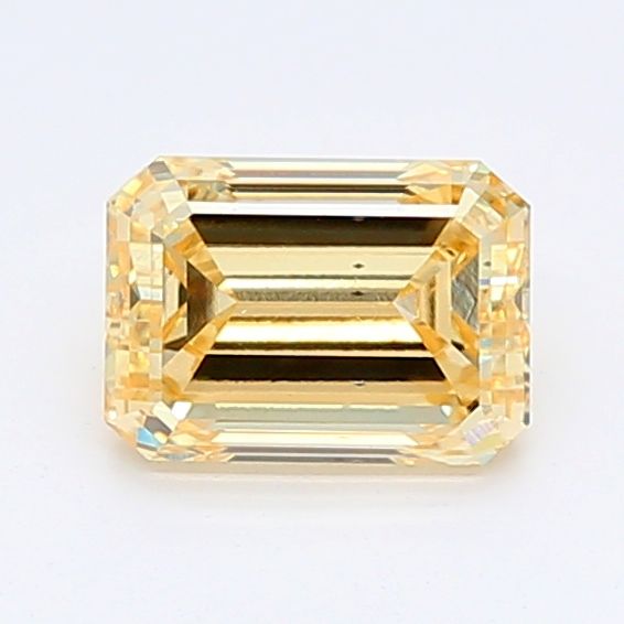 1.11 ct. Fancy Yellow/SI1 Emerald Lab Grown Diamond prod_f41ec358da044763930e1eaf8206886e