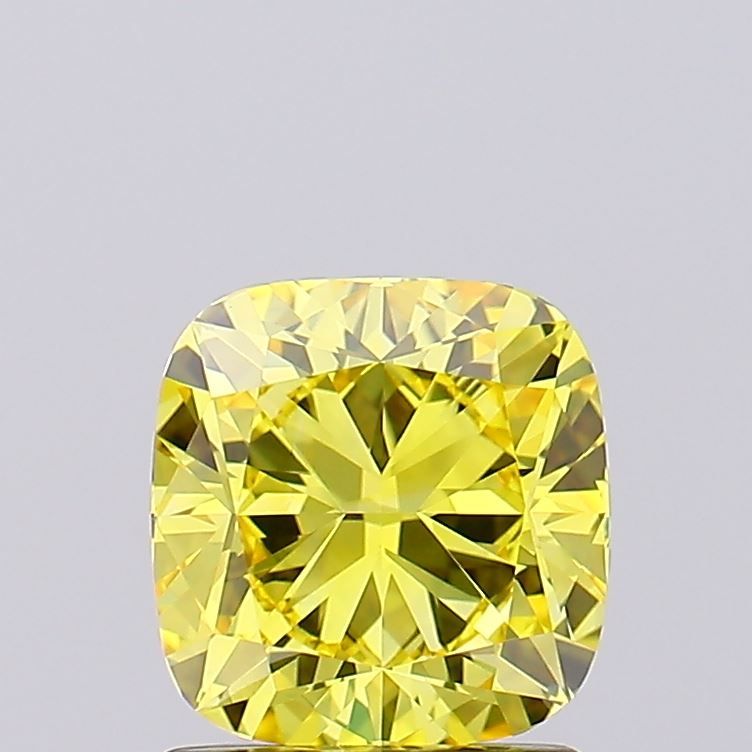 1.38 ct. Fancy Vivid Yellow/VVS2 Cushion Lab Grown Diamond prod_5fc5d49380a8493cb2b9306fb94b618c