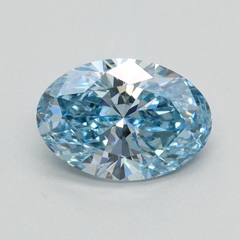 0.90 ct. Fancy Vivid Blue/VS2 Oval Lab Grown Diamond prod_ec072f01caee42b88af83044807a40ec