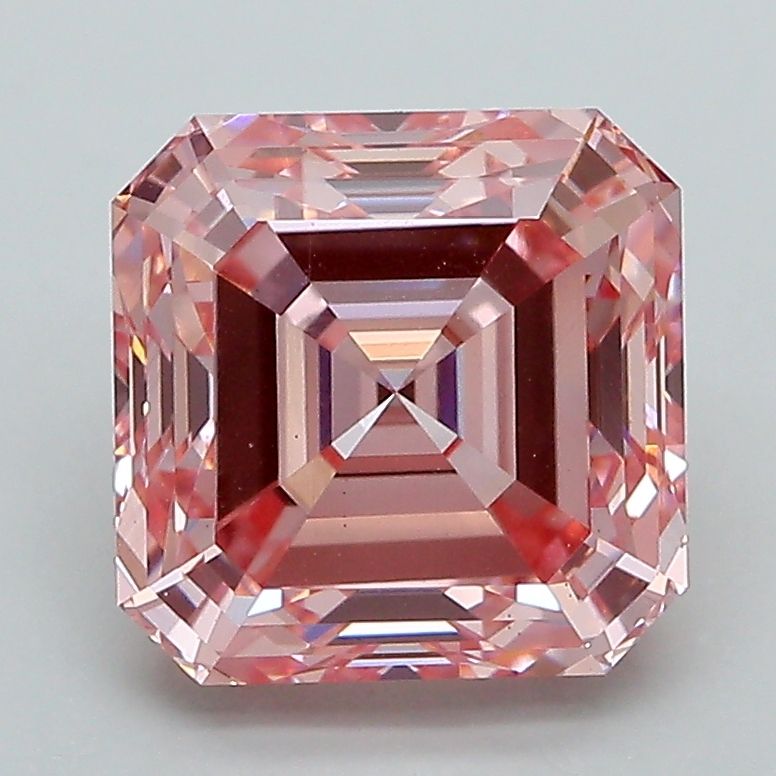 3.24 ct. Fancy Intense Pink/VS1 Square Lab Grown Diamond prod_d4acfb30f1324aa6a9786e30ada656c6