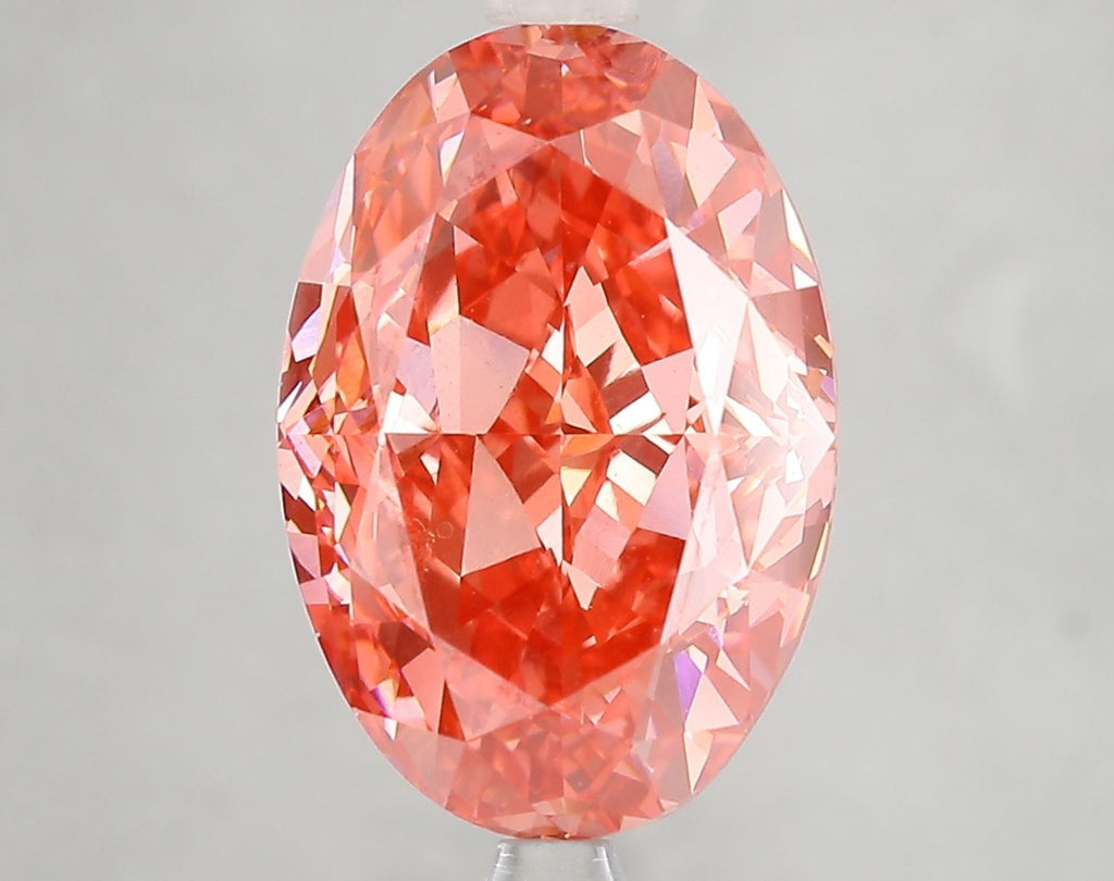 7.07 ct. Fancy Vivid Red/VVS2 Oval Lab Grown Diamond prod_ef52482fe6904aafa248dcfa93cc804f