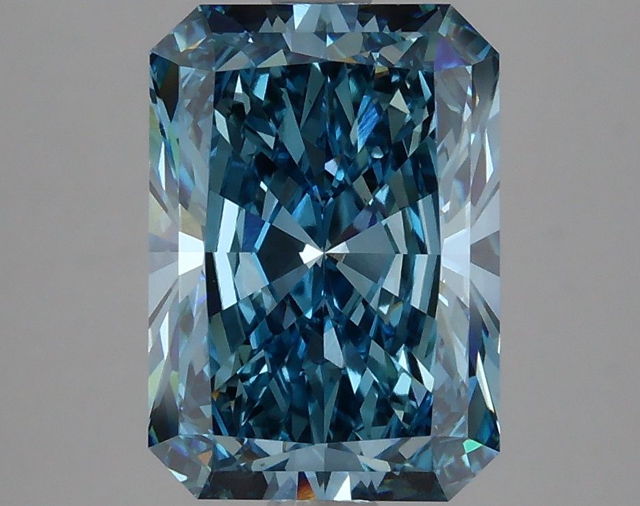 3.75 ct. Fancy Vivid Blue/VS1 Radiant Lab Grown Diamond prod_874c60938e994b23a76f0c731103722d