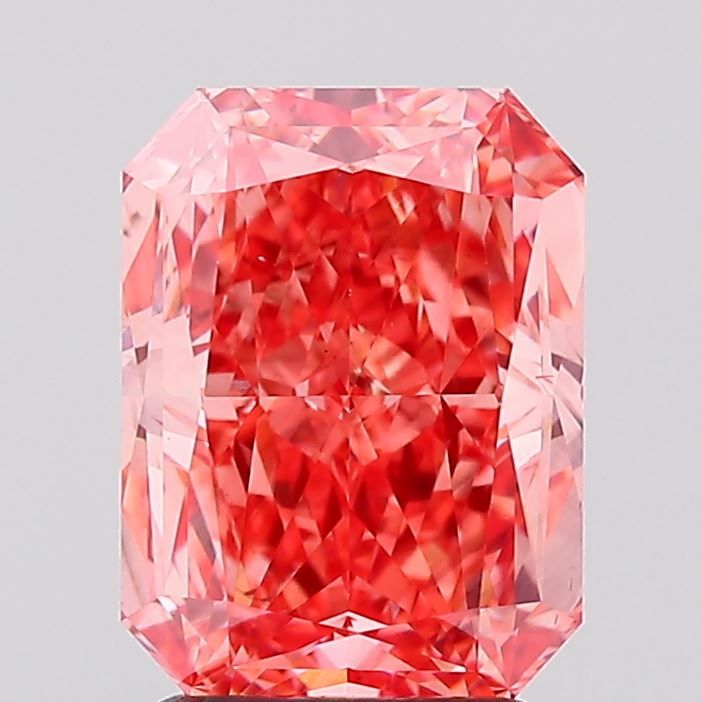 3.02 ct. Fancy Vivid Pink/VS2 Radiant Lab Grown Diamond prod_ea6132fd854841569c597d27d0acb550