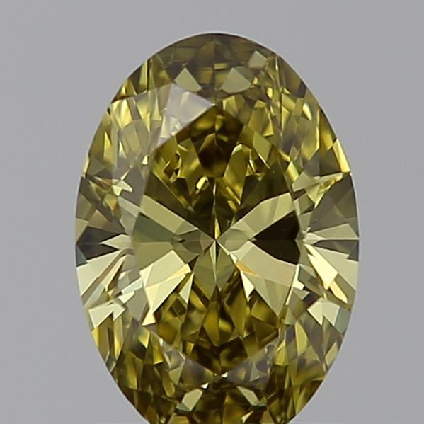 0.90 ct. Fancy Vivid Green Yellow/VVS2 Oval Lab Grown Diamond prod_7cfb638787884c8582951852ad7a2aaf