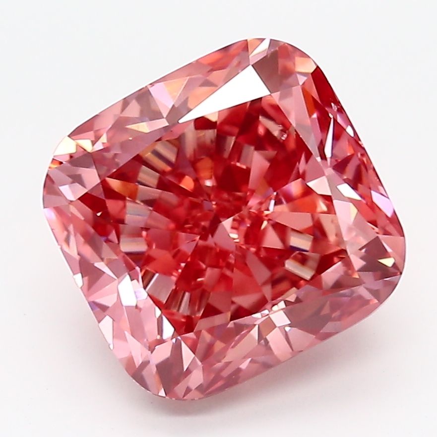 4.18 ct. Fancy Vivid Pink/VS2 Cushion Lab Grown Diamond prod_d77298a2d103466383423b06f7894014