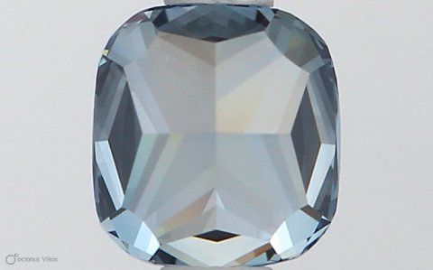 0.70 ct. Fancy Vivid Blue/VS1 Cushion Lab Grown Diamond prod_f8a545c741ba41b1bd6c9ab2f377be9f