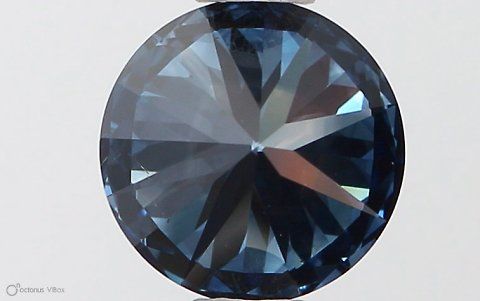 0.75 ct. Fancy Vivid Blue/SI1 Round Lab Grown Diamond prod_e44a1bbb034040729736ce5a08e6c098