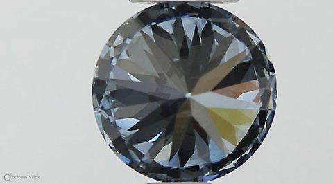 0.51 ct. Fancy Vivid Blue/VVS2 Round Lab Grown Diamond prod_d94a64641b9848b18afb3de4e8cd6325