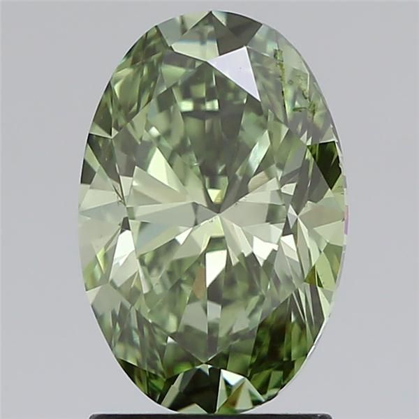 2.00 ct. Fancy Vivid Yellowish Green/VS2 Oval Lab Grown Diamond prod_c9413816a690406eb7edc99eb5d57817