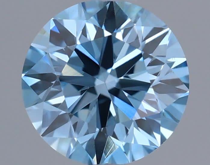 0.56 ct. Fancy Vivid Blue/VS1 Round Lab Grown Diamond prod_de4780f0d73e4ff895645339393d2a28