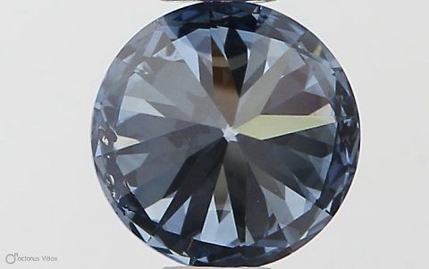 0.55 ct. Fancy Vivid Blue/SI2 Round Lab Grown Diamond prod_7c1cf807756647d8bc18ce56bf3836c5