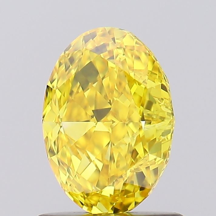 1.02 ct. Fancy Vivid Yellow/VVS2 Oval Lab Grown Diamond prod_edb3f9fec1364ee090b1de10fb399b4a