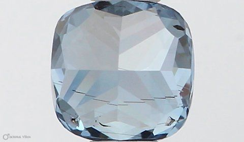 0.50 ct. Fancy Vivid Blue/SI1 Cushion Lab Grown Diamond prod_f52138f84cc14332ac9c24ac31ec154e