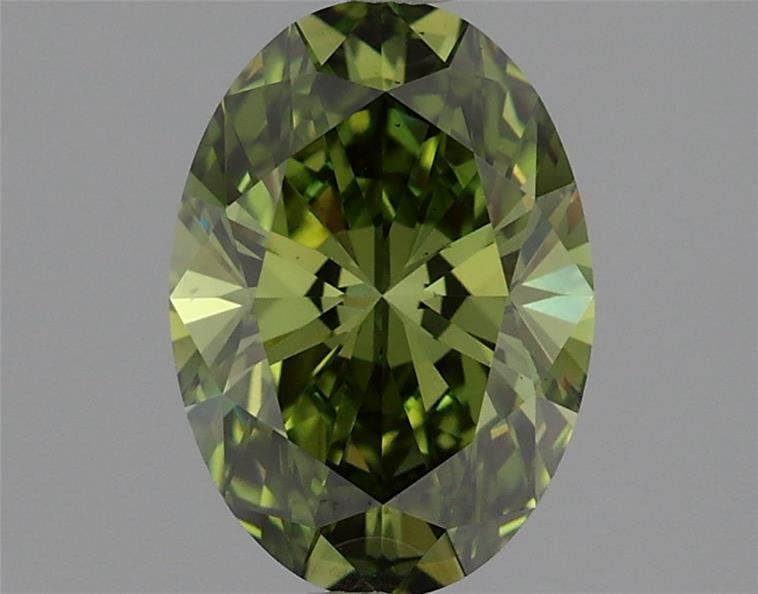 1.53 ct. Fancy Vivid Green/VS1 Oval Lab Grown Diamond prod_c917933fafa34589ab64fb628dc001db