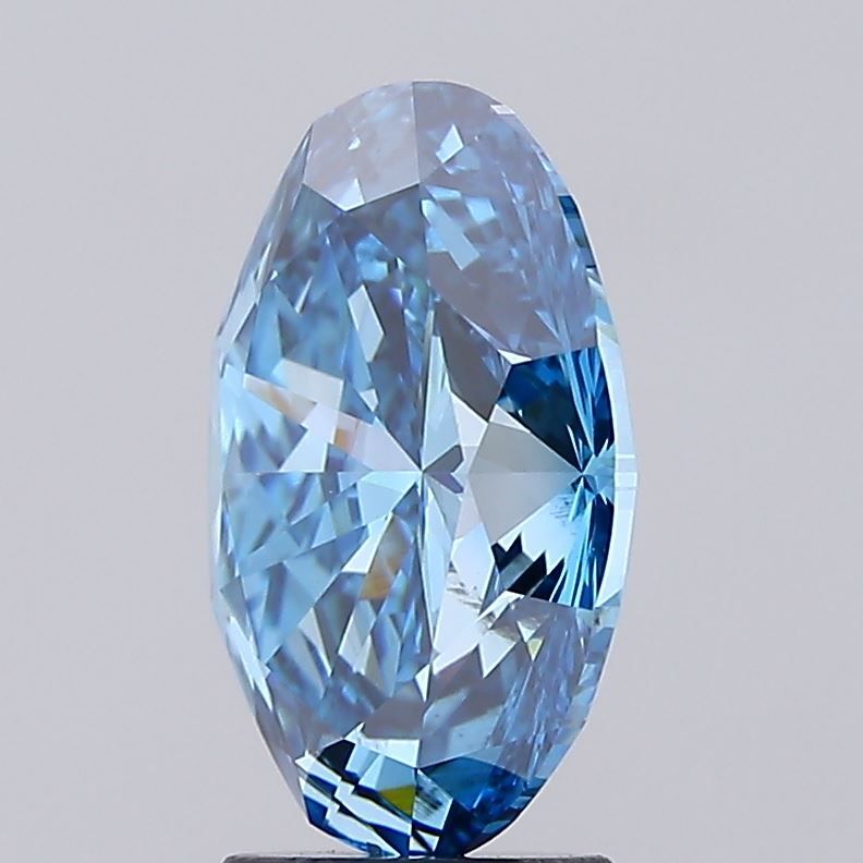 3.46 ct. Fancy Vivid Blue/SI1 Oval Lab Grown Diamond prod_89ef74f418464dab8a65d2bf0ac4ce7e