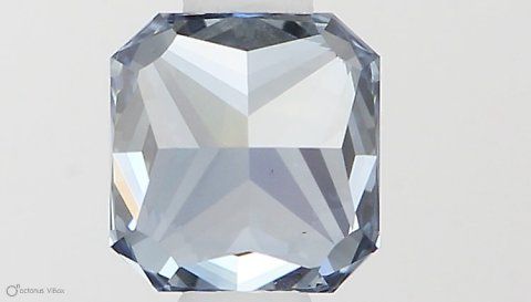 0.61 ct. Fancy Vivid Blue/VS2 Square Lab Grown Diamond prod_f40c2376562b41d4a2b6fe7b884da0b6