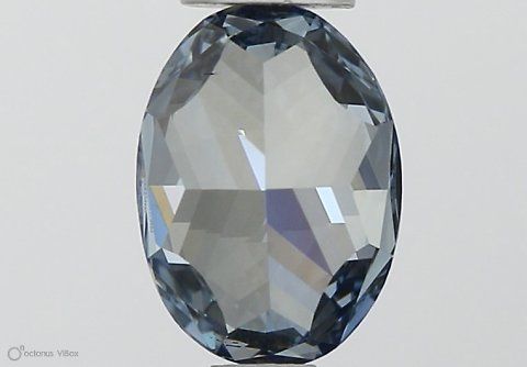 0.62 ct. Fancy Vivid Blue/VS2 Oval Lab Grown Diamond prod_74a79f188f9549c382eeb22983004599