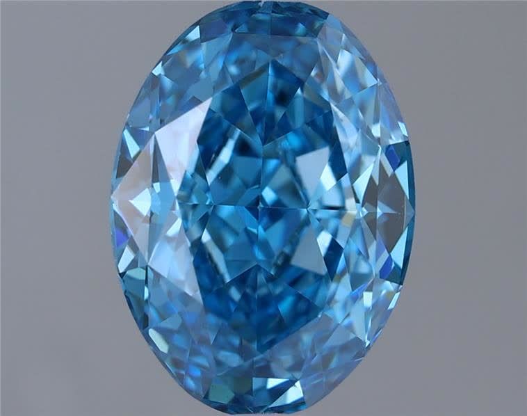 1.40 ct. Fancy Vivid Blue/VS1 Oval Lab Grown Diamond prod_ed2628e85df84aaeb09e0a71aaeadebe