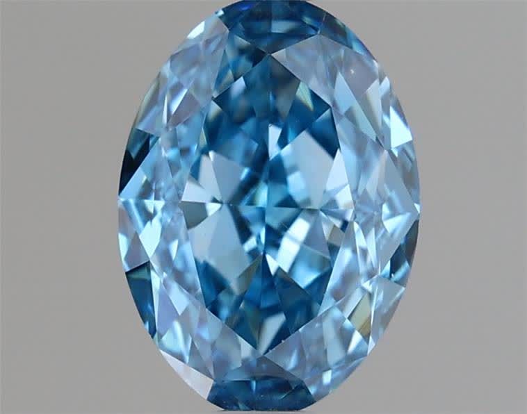 1.09 ct. Fancy Vivid Blue/VS2 Oval Lab Grown Diamond prod_e9046a630e824211a73fc4da0c813a67