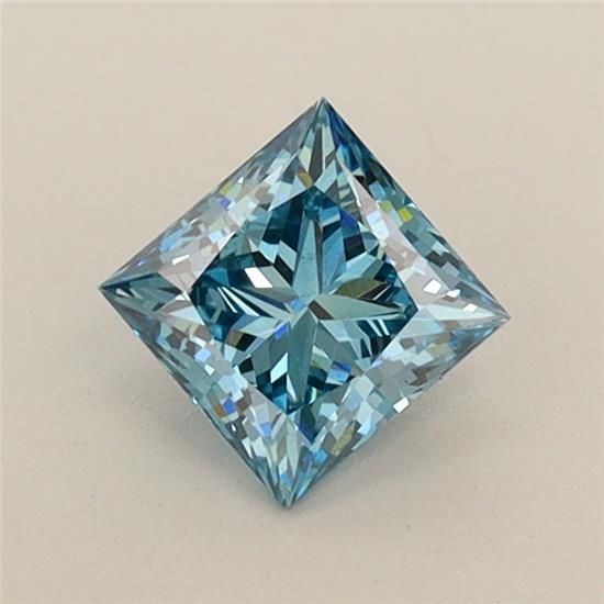 0.64 ct. Fancy Green Blue/VS2 Princess Lab Grown Diamond prod_f7ade3f15f3e4f7291886f2a08edc6ec