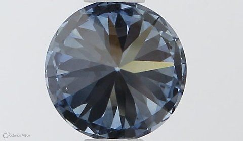 0.53 ct. Fancy Vivid Blue/VS1 Round Lab Grown Diamond prod_e60d5955147744f086382c3e6aa10efa