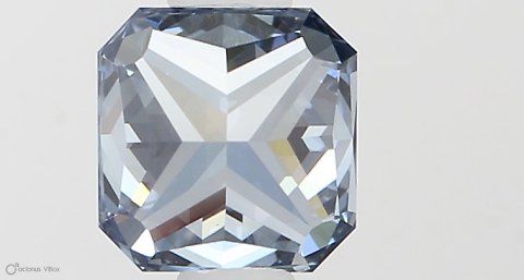 0.58 ct. Fancy Vivid Blue/VS1 Square Lab Grown Diamond prod_f266600d48ec4a49b2df56aad4355cdb