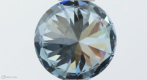 0.59 ct. Fancy Intense Blue/VS1 Round Lab Grown Diamond prod_f8aff572674f4d95b4cb97c4fdc2f646