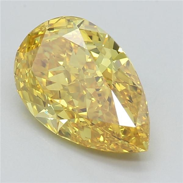 2.24 ct. Fancy Vivid Yellow/VVS2 Pear Lab Grown Diamond prod_f534aff5d8314870a877961422bf1315