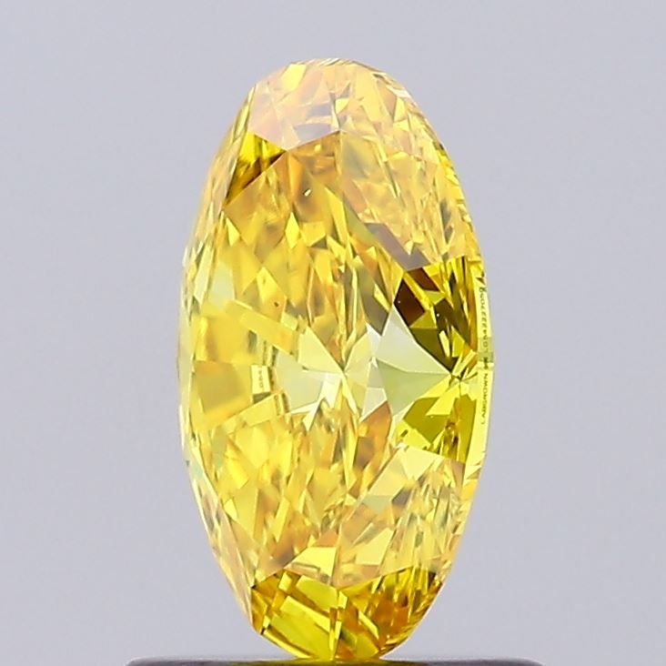 1.08 ct. Fancy Vivid Yellow/VS1 Oval Lab Grown Diamond prod_9e4b9fbed9b14c669880b479f1564018