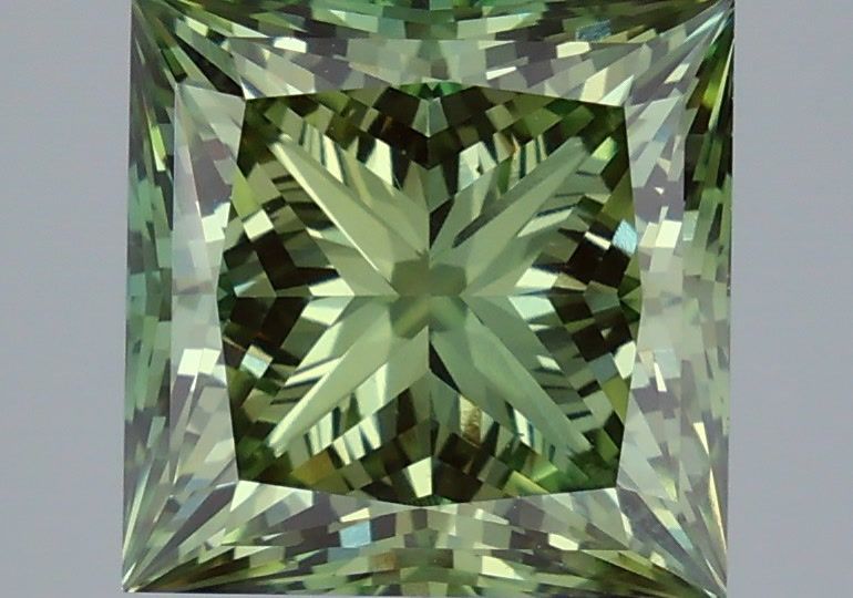 5.17 ct. Fancy Vivid Green/VS1 Princess Lab Grown Diamond prod_a0857ba69ec74773b72b16c8cd29557a
