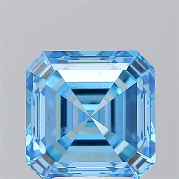 3.75 ct. Fancy Vivid Blue/VS2 Square Lab Grown Diamond prod_f7f0d3114f3f45fab87a7b9e25a61718