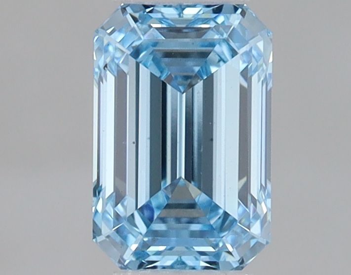 0.87 ct. Fancy Vivid Blue/VS1 Emerald Lab Grown Diamond prod_9479c2b415dc4f7faef70d8ae55e3d1a