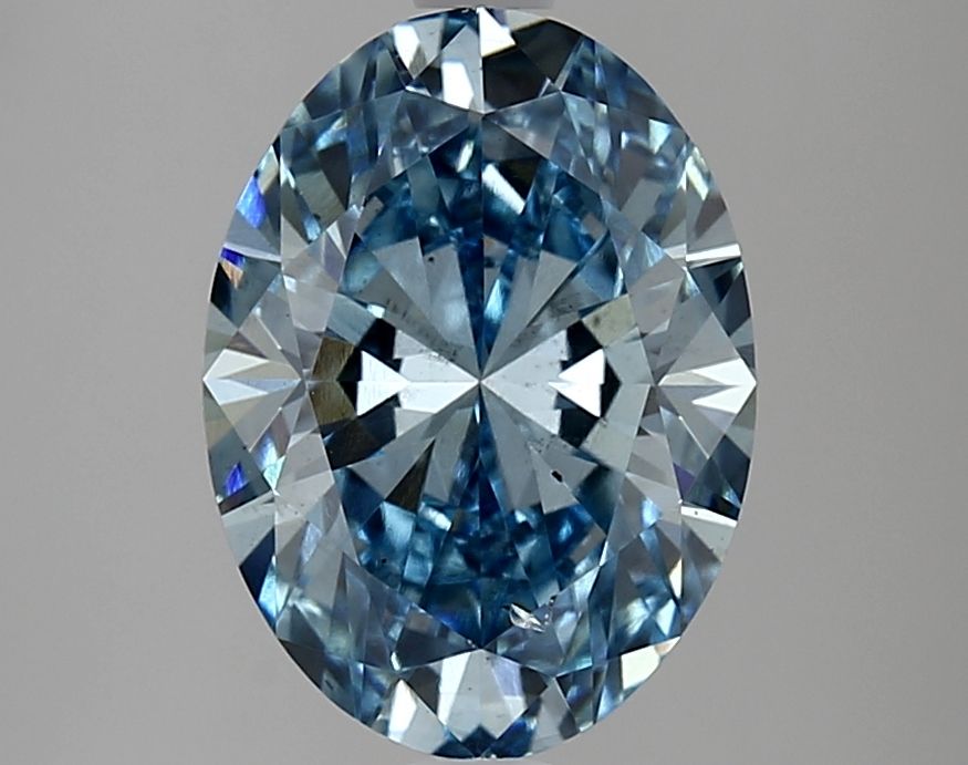 2.88 ct. Fancy Vivid Blue/SI1 Oval Lab Grown Diamond prod_ace5562a01ea4b0e923e86529fe03136