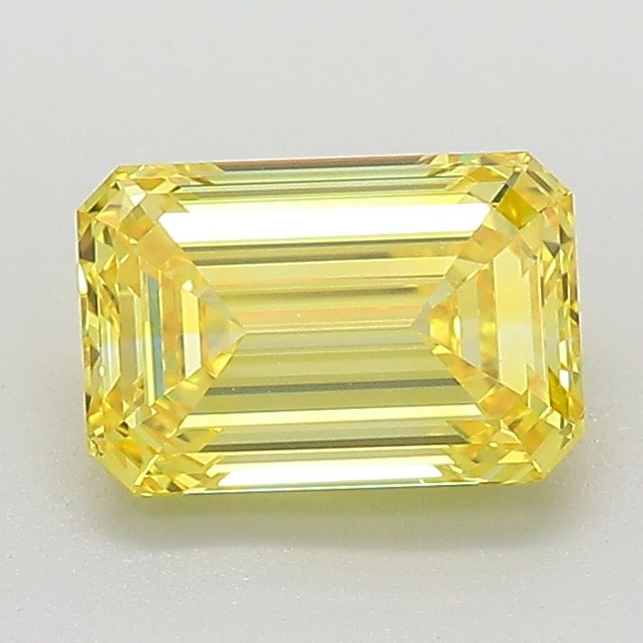 1.40 ct. Fancy Vivid Yellow/VVS1 Emerald Lab Grown Diamond prod_ea647bba07ff477c886a9fd94e811533