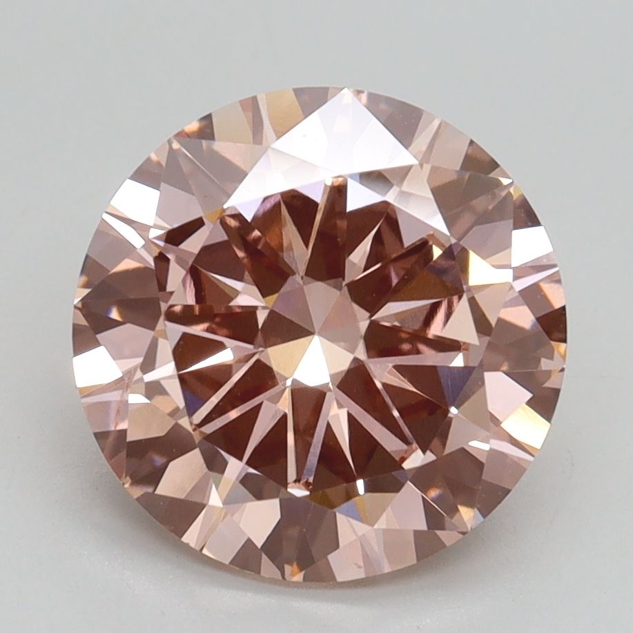 3.02 ct. Fancy Intense Pink/SI1 Round Lab Grown Diamond prod_b7aae5136e5c429197d874c815a0edc2