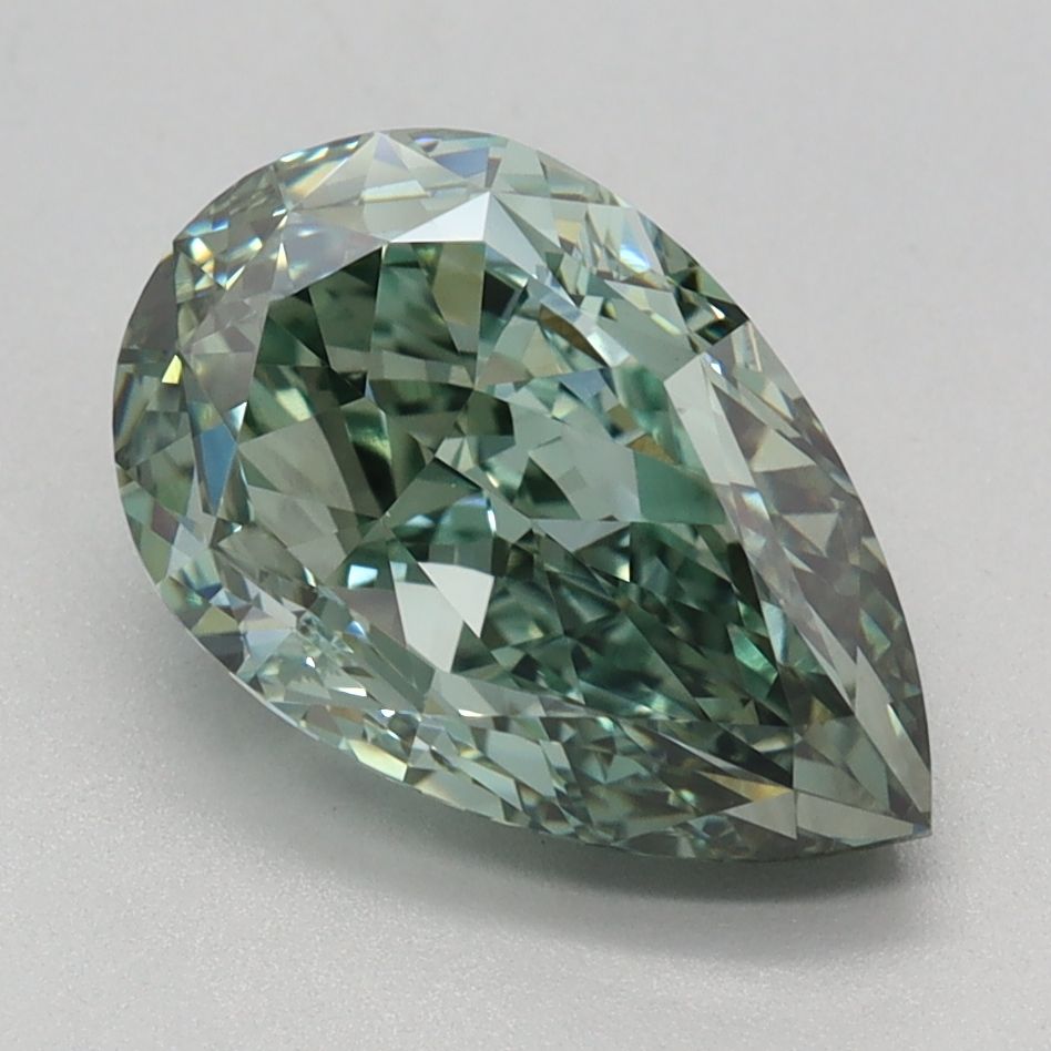 2.29 ct. Fancy Vivid Green/VS1 Pear Lab Grown Diamond prod_f695314971304590909c78070e425529