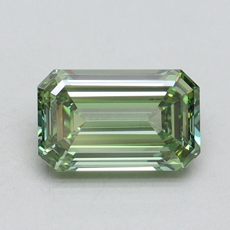 1.07 ct. Fancy Vivid Green/VS1 Emerald Lab Grown Diamond prod_e672537eaaa440d780af8b89723d3957