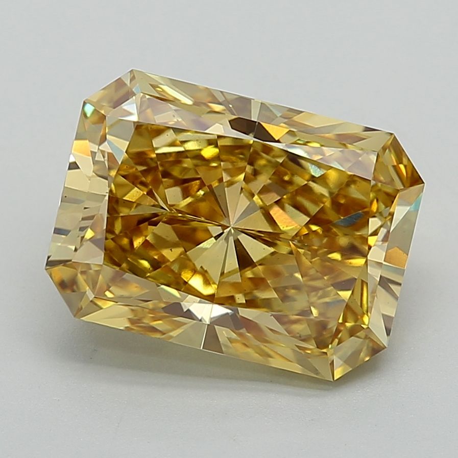 6.51 ct. Fancy Vivid Yellow/VS2 Radiant Lab Grown Diamond prod_7b039e377cd247479b8b8b3f5c9a643f