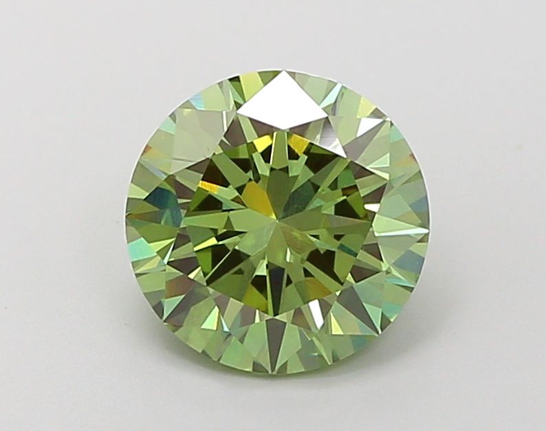 2.18 ct. Fancy Vivid Green/VS1 Round Lab Grown Diamond prod_e8d5bf5a9d244983a82e579faa073018