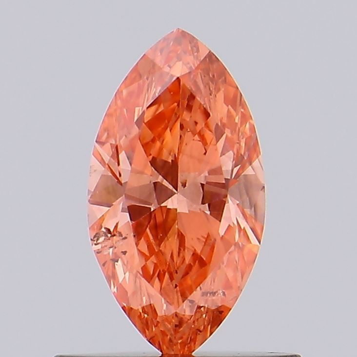 0.50 ct. Fancy Vivid Orange Pink/SI2 Marquise Lab Grown Diamond prod_8ec6e5b1a69541dba9fb02293aa21fce