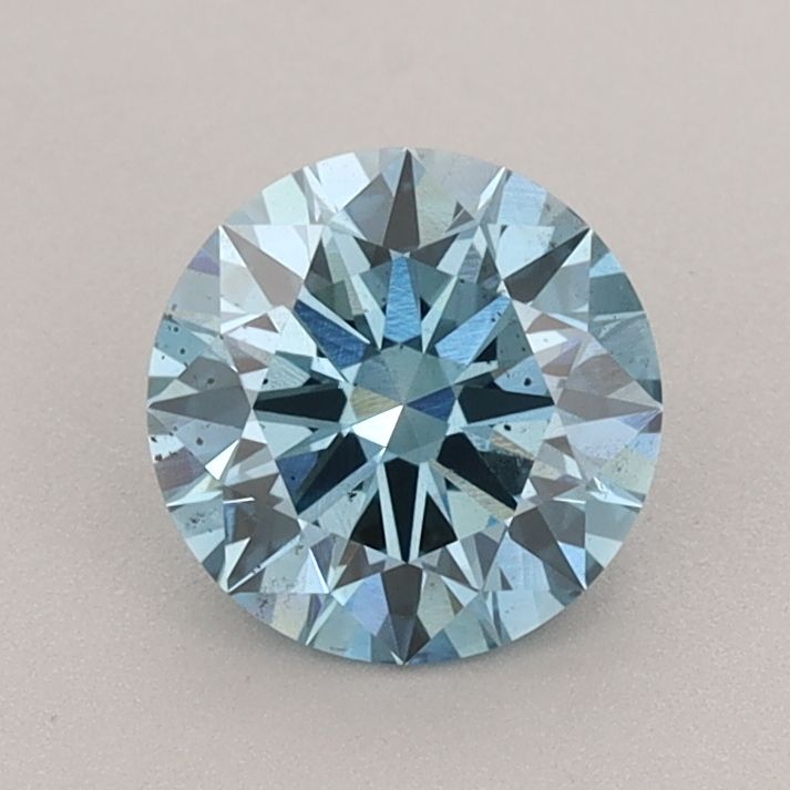 1.10 ct. Fancy Vivid Blue/SI1 Round Lab Grown Diamond prod_e2259fc79e6346418ea9dbff4a4a2ae8