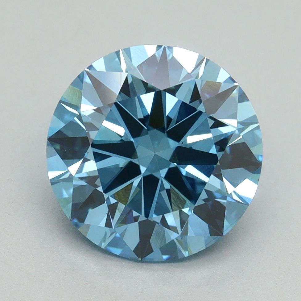 3.01 ct. Fancy Vivid Blue/VS2 Round Lab Grown Diamond prod_cb1eff85c5bc4f86a0e56a04982983ad