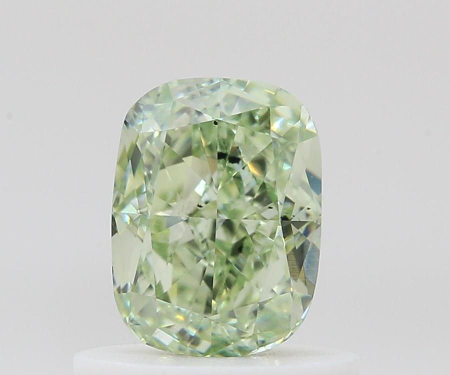 0.74 ct. Fancy Intense Yellowish Green/SI1 Cushion Diamond prod_d7491264abcf496ca95eb53d352170c5