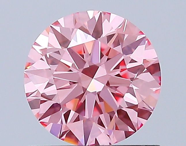 0.82 ct. Fancy Vivid Pink/VVS2 Round Lab Grown Diamond prod_dd66e0ad40d14e2ba7f77564f40a11f7